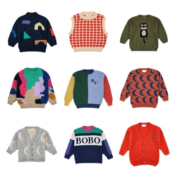 pullover childrens sweater bc autumn and winter baby girl cardigan cartoon color matching knitted sweater boy woven sweater 220914, Blue
pullover childrens sweater bc autumn and winter baby girl cardigan cartoon color matching knitted sweater boy woven sweater 220914, Blue
