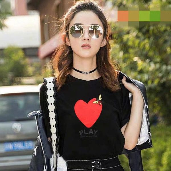men's t shirt play women's designer tshirt print camouflage heart clothes classic color letter t-shirts graphic fleece fashion cas, White;black
men's t shirt play women's designer tshirt print camouflage heart clothes classic color letter t-shirts graphic fleece fashion cas, White;black