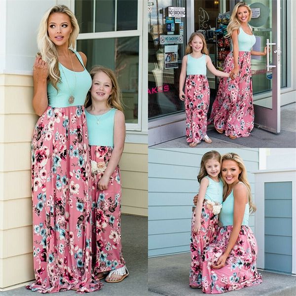 family matching outfits summer mother kids long dresses beach party bohemia maxi dress with pocket sundress outfits cotton beachwear for par, Blue
family matching outfits summer mother kids long dresses beach party bohemia maxi dress with pocket sundress outfits cotton beachwear for par, Blue