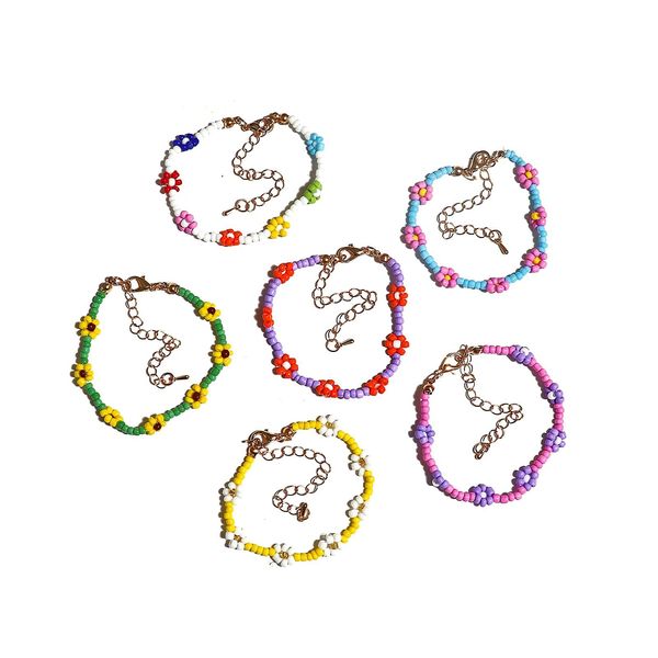beaded strands l colorf daisy flower bead bracelets set indie handmade rainbow anklets vsco boho summer beach braided stri bdejewelry am1qj, Black
beaded strands l colorf daisy flower bead bracelets set indie handmade rainbow anklets vsco boho summer beach braided stri bdejewelry am1qj, Black
