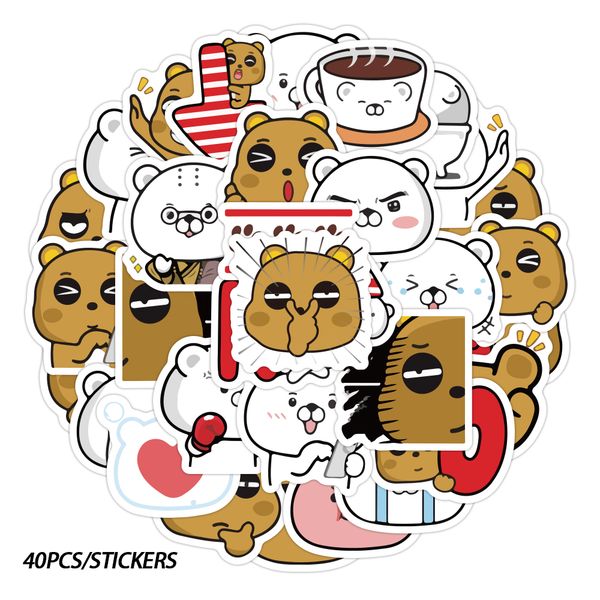 40pcs cartoon bear graffiti stickers pack for notebook water bottle guitar kids toys diy luggage lapanimals sticker decals
40pcs cartoon bear graffiti stickers pack for notebook water bottle guitar kids toys diy luggage lapanimals sticker decals