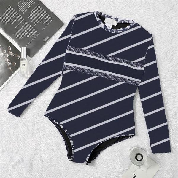 classic striped swimwear long sleeve padded push up women's one-piece swimsuit beach wear travel vacation designer wear308c
classic striped swimwear long sleeve padded push up women's one-piece swimsuit beach wear travel vacation designer wear308c