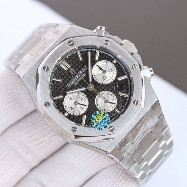 audemar pigue royal oaks aaaaa 5a quality watches 41mm mens 26331 automatic chronograph movement sapphire crystal with original box and pape, Slivery;brown
audemar pigue royal oaks aaaaa 5a quality watches 41mm mens 26331 automatic chronograph movement sapphire crystal with original box and pape, Slivery;brown