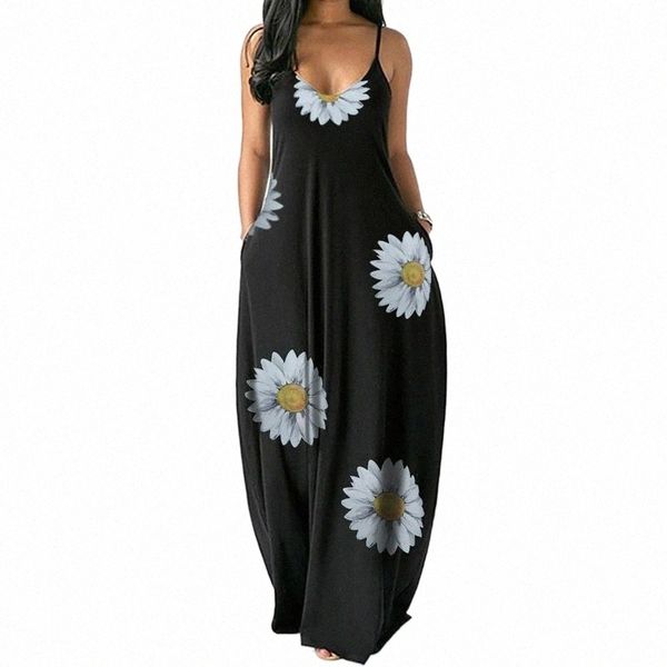 casual dresses women summer dress o-neck sunflower print sleeveless tank plus size pullover long vintage beach sundress 54na#, Black;gray
casual dresses women summer dress o-neck sunflower print sleeveless tank plus size pullover long vintage beach sundress 54na#, Black;gray