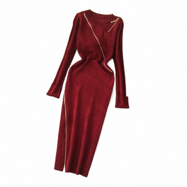 casual dresses spring autumn zipper sweater dress women slim long sleeve bodycon ladies elegant knit party robe vestidos mujer u2jx#, Black;gray
casual dresses spring autumn zipper sweater dress women slim long sleeve bodycon ladies elegant knit party robe vestidos mujer u2jx#, Black;gray