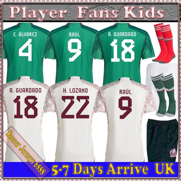 world cups 2022 mexico soccer jersey home away 22 23 chicharito lozano dos santos football shirt kids kit women men sets uniforms fans playe, Black;yellow
world cups 2022 mexico soccer jersey home away 22 23 chicharito lozano dos santos football shirt kids kit women men sets uniforms fans playe, Black;yellow