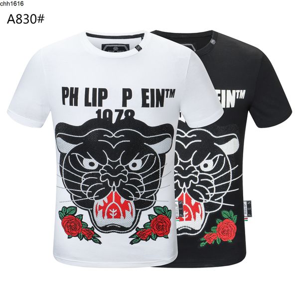 fashion brand philippe brand short sleeve men round neck t-shirt in spring and summer 2022, White;black
fashion brand philippe brand short sleeve men round neck t-shirt in spring and summer 2022, White;black