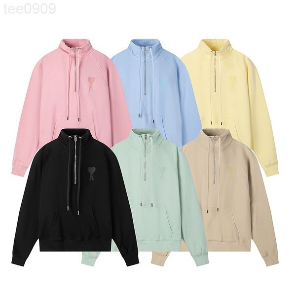 sweater for men and women a new product in autumn and winter of 22 makaron embroidered with love zipper stand collar pullover and, Black
sweater for men and women a new product in autumn and winter of 22 makaron embroidered with love zipper stand collar pullover and, Black