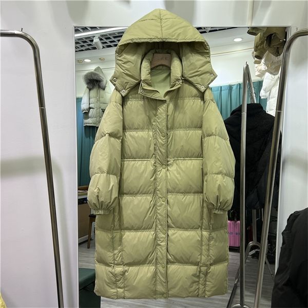 womens down parkas women solid color long down jacket casual style autumn winter white duck down coats and parkas female outwear 220914, Black
womens down parkas women solid color long down jacket casual style autumn winter white duck down coats and parkas female outwear 220914, Black