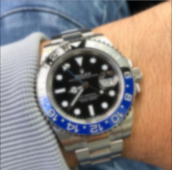 rolex gmt aaa 3a brand band ii 40mm men watches with original green box chronometer oystersteel rolexwatch ar3, Black;brown
rolex gmt aaa 3a brand band ii 40mm men watches with original green box chronometer oystersteel rolexwatch ar3, Black;brown
