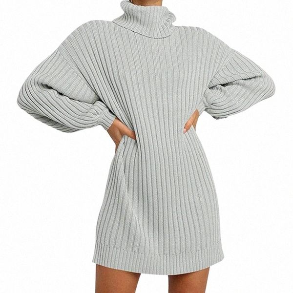 casual dresses autumn winter fashion women's dress high grade long sleeve solid color warm turtleneck knitted pullover sweater c5jx#, Black;gray
casual dresses autumn winter fashion women's dress high grade long sleeve solid color warm turtleneck knitted pullover sweater c5jx#, Black;gray