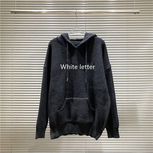 2022 autumn winter mem sweaters pullover hooded tide brand simple chest patch logo pocket hooded sweater casual loose for men women a0vf#, White;black
2022 autumn winter mem sweaters pullover hooded tide brand simple chest patch logo pocket hooded sweater casual loose for men women a0vf#, White;black