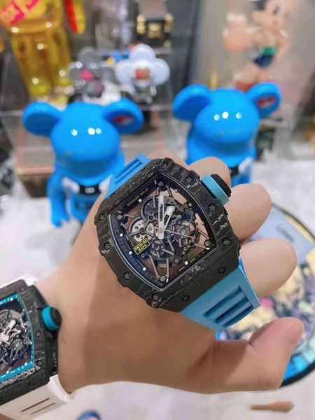 screws luxury wristwatch richa milles automatic mechanical hollow out watch carbon fiber rm35-02 r tape ceramic wine barrel fashion trend, Slivery;brown
screws luxury wristwatch richa milles automatic mechanical hollow out watch carbon fiber rm35-02 r tape ceramic wine barrel fashion trend, Slivery;brown