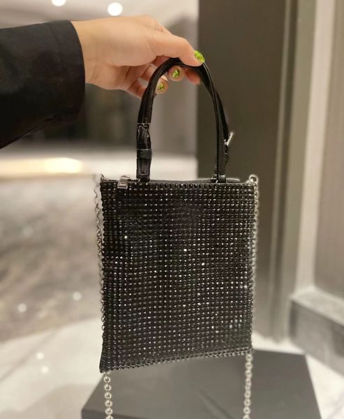 shopping bags brand designer classic rhinestone material ladies shopping bag 18x20cm
shopping bags brand designer classic rhinestone material ladies shopping bag 18x20cm