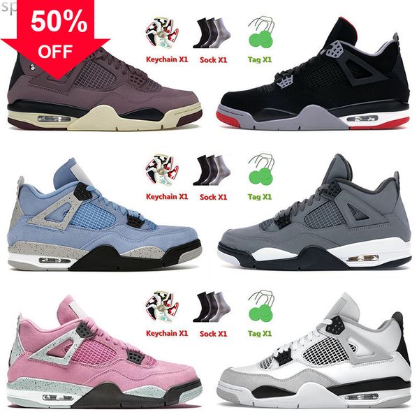 4 4s iv men basketball shoes fashion 2022 violet ore high bred cool grey university pink black cat j4 tennis sneaed taupe haze
4 4s iv men basketball shoes fashion 2022 violet ore high bred cool grey university pink black cat j4 tennis sneaed taupe haze