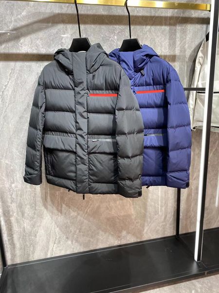 luxury designer down jacket winter comfort and warmth white duck down outdoor windproof material mens coat, Black
luxury designer down jacket winter comfort and warmth white duck down outdoor windproof material mens coat, Black
