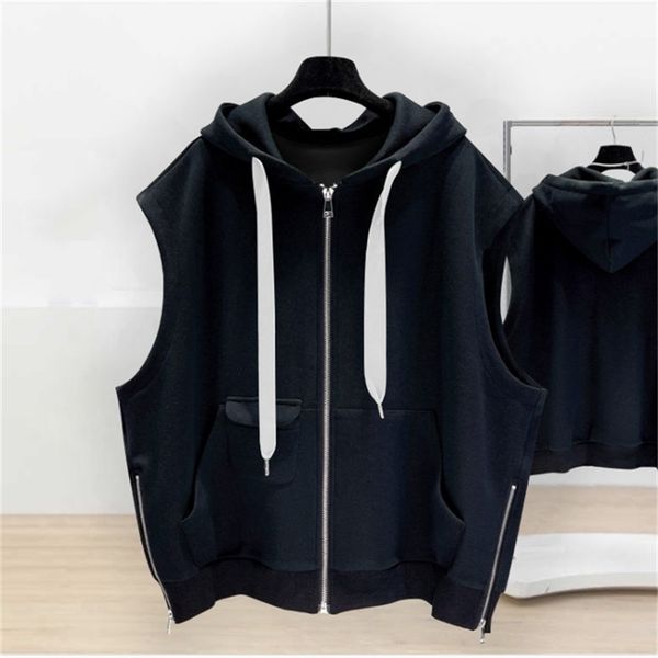 mens hoodies sweatshirts summer fashion hooded sweatshirt men sleeveless hoodies casual streetwear solid color pullover mens loose plus siz, Black
mens hoodies sweatshirts summer fashion hooded sweatshirt men sleeveless hoodies casual streetwear solid color pullover mens loose plus siz, Black