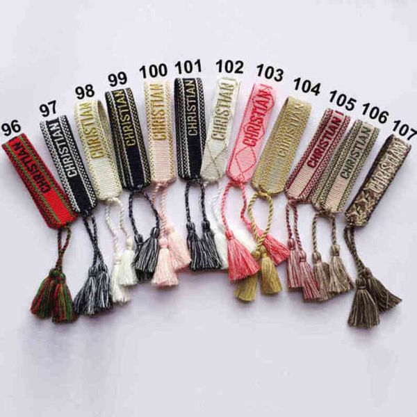 fashion classic brand bangles jewelry men women handmade cotton signture embroidery bracelet designers woven bangle fabrics luxury bracelets, Black
fashion classic brand bangles jewelry men women handmade cotton signture embroidery bracelet designers woven bangle fabrics luxury bracelets, Black