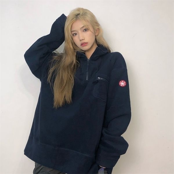 cavempt ce polar fleece sweatshirt casual loose men women 11pullover 220914, White;black
cavempt ce polar fleece sweatshirt casual loose men women 11pullover 220914, White;black
