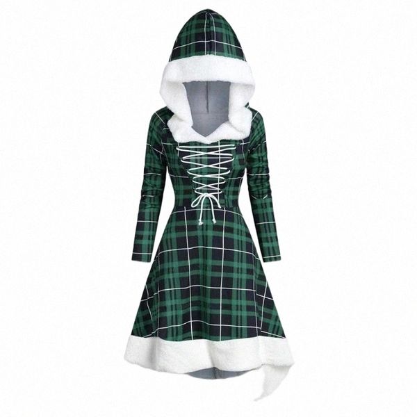 casual dresses christmas womens winter long sleeve patchwork hooded plaid dress female irregular hem lace up vintage party for 2021 g2il#, Black;gray
casual dresses christmas womens winter long sleeve patchwork hooded plaid dress female irregular hem lace up vintage party for 2021 g2il#, Black;gray