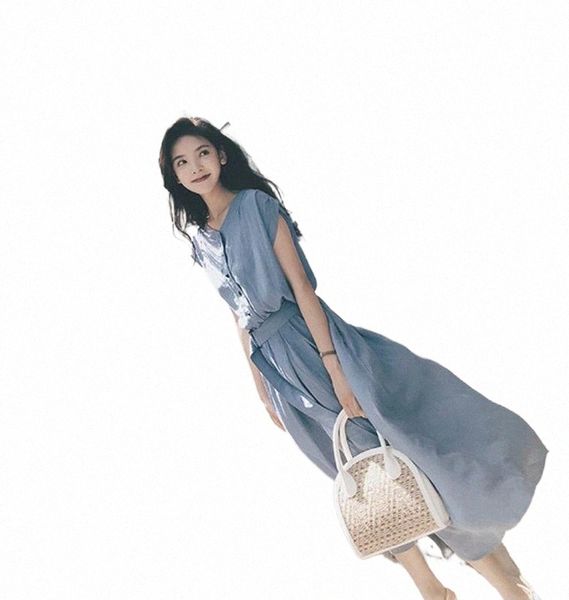 casual dresses v neck women dress 2021 spring summer korean fashion vintage chiffon long sleeveless ladies elegant loose clothes s7q5#, Black;gray
casual dresses v neck women dress 2021 spring summer korean fashion vintage chiffon long sleeveless ladies elegant loose clothes s7q5#, Black;gray