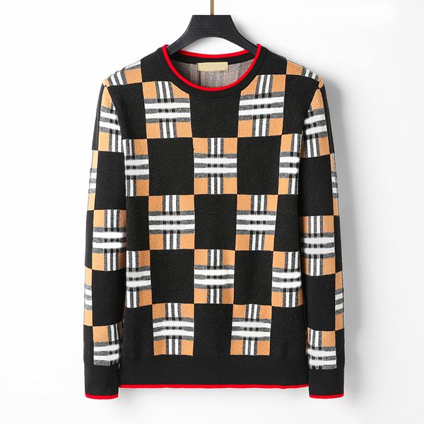 new autumn and winter round neck sweater men long sleeve pullover youth thick warm plaid knit sweater garment#28, White;black
new autumn and winter round neck sweater men long sleeve pullover youth thick warm plaid knit sweater garment#28, White;black