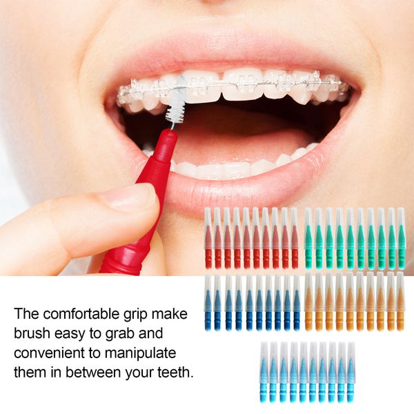 50pcs/set interdental brush gum oral hygiene dental floss soft plastic tooth brush orthodontic toothpick for teeth cleaning oral care 
50pcs/set interdental brush gum oral hygiene dental floss soft plastic tooth brush orthodontic toothpick for teeth cleaning oral care