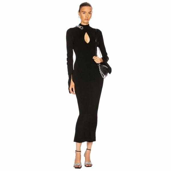 casual dresses winter women"s black full sleeve bodycon bandage dress hollow out chain celebrity evening runway party 2021 s5qc#, Black;gray
casual dresses winter women"s black full sleeve bodycon bandage dress hollow out chain celebrity evening runway party 2021 s5qc#, Black;gray