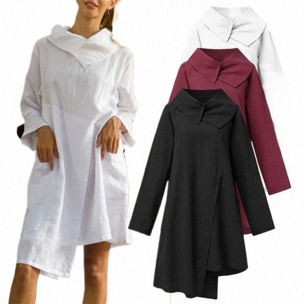 casual dresses womens streetwear ropa de mujer irregular knee legth party holiday stylish autumn dress solid cotton femme s-5xl g2ld#, Black;gray
casual dresses womens streetwear ropa de mujer irregular knee legth party holiday stylish autumn dress solid cotton femme s-5xl g2ld#, Black;gray