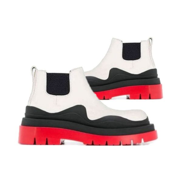 women bottega red soles boots hipster luxury man tire leather chelsea white booties men platform chunky shoes lady low knight high-boots des, Black
women bottega red soles boots hipster luxury man tire leather chelsea white booties men platform chunky shoes lady low knight high-boots des, Black
