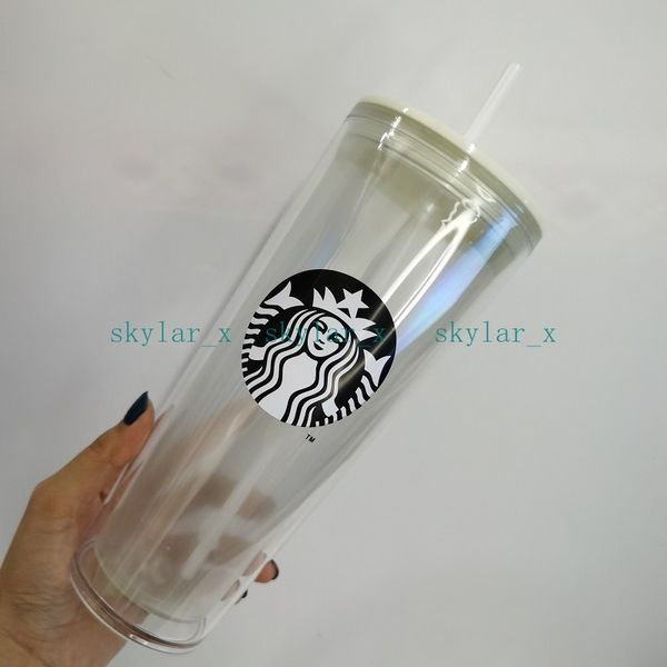 24oz/710ml starbucks tumblers green straw double plastic luminous straw cup with large capacity coffee cups gift mug 20pcs
24oz/710ml starbucks tumblers green straw double plastic luminous straw cup with large capacity coffee cups gift mug 20pcs