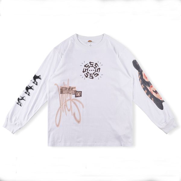 23ss long sleeve t shirts tees for men white printed superior t-shirts high street, White;black
23ss long sleeve t shirts tees for men white printed superior t-shirts high street, White;black
