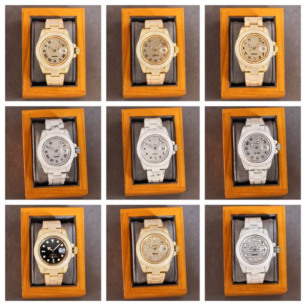 40mm montre de luxe mens watches swiss 2824 automatic machine movement 904l fine steel watch case swarovski babysbreath diamond watch wristw, Slivery;brown
40mm montre de luxe mens watches swiss 2824 automatic machine movement 904l fine steel watch case swarovski babysbreath diamond watch wristw, Slivery;brown