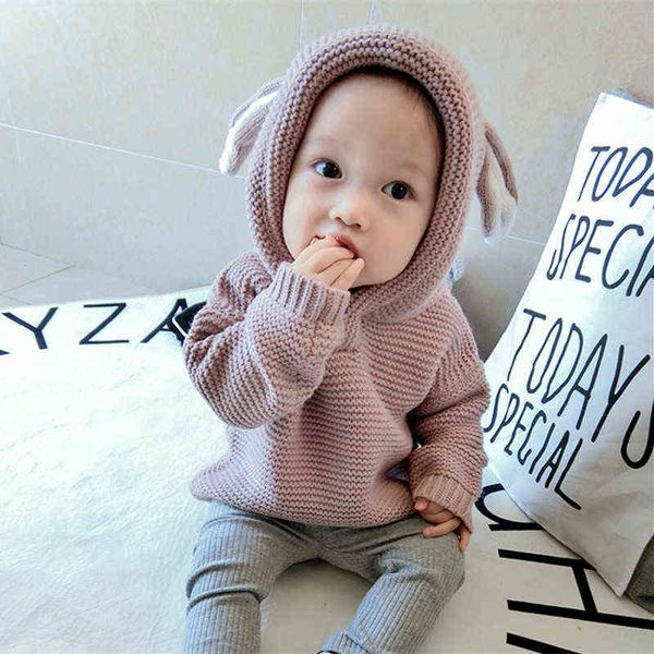 dfxd toddler girls sweaters 2017 new autumn cotton soild long sleeve pullover hooded sweater kids cartoon bunny ear knitwear 0913, Blue
dfxd toddler girls sweaters 2017 new autumn cotton soild long sleeve pullover hooded sweater kids cartoon bunny ear knitwear 0913, Blue