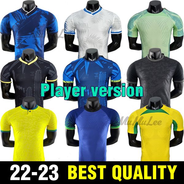 22 23 player version soccer jersey paqueta brazils camiseta de futbol firmino coutinho football shirt marquinhos vini jr brasil 2022 2023 pr, Black;yellow
22 23 player version soccer jersey paqueta brazils camiseta de futbol firmino coutinho football shirt marquinhos vini jr brasil 2022 2023 pr, Black;yellow