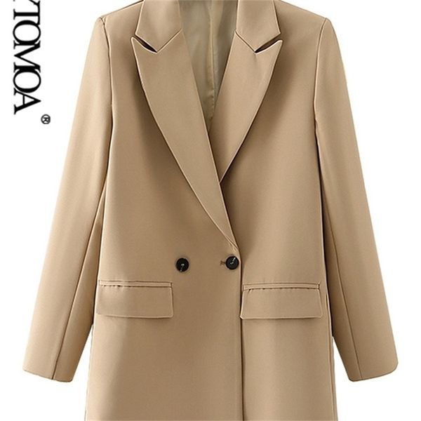 women's suits blazers kpytomoa women fashion double breasted office wear blazer coat vintage long sleeve pockets female outerwear chic, White;black
women's suits blazers kpytomoa women fashion double breasted office wear blazer coat vintage long sleeve pockets female outerwear chic, White;black