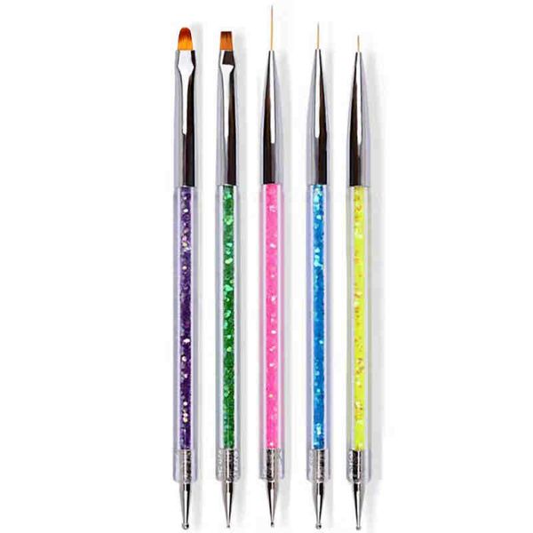 nail art dotting pen acrylic drawing liner flower brush rhinestone crystal uv gel painting manicure tools, Silver
nail art dotting pen acrylic drawing liner flower brush rhinestone crystal uv gel painting manicure tools, Silver