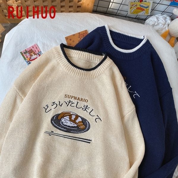 mens sweaters ruihuo harajuku knitted clothing winter pullover fashion clothes hip hop 2xl arrivals 220914, White;black
mens sweaters ruihuo harajuku knitted clothing winter pullover fashion clothes hip hop 2xl arrivals 220914, White;black