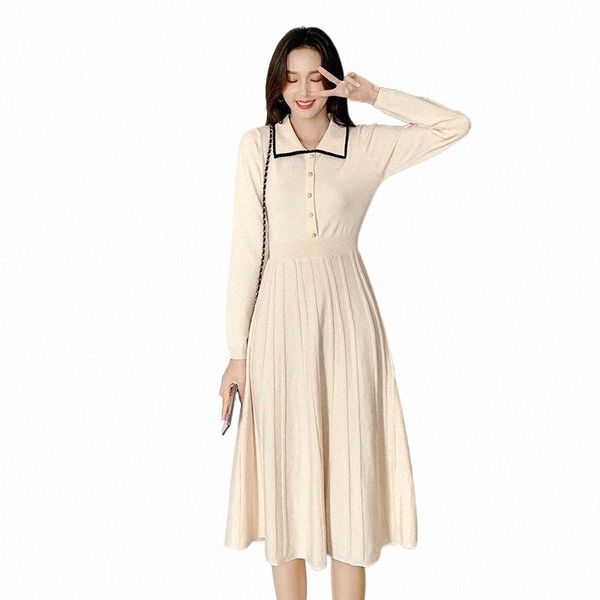 casual dresses 2021 autumn winter women's long sweater dress vintage turn-down collar mid-calf pleated knit p-287 black apricot h3v1#, Black;gray
casual dresses 2021 autumn winter women's long sweater dress vintage turn-down collar mid-calf pleated knit p-287 black apricot h3v1#, Black;gray