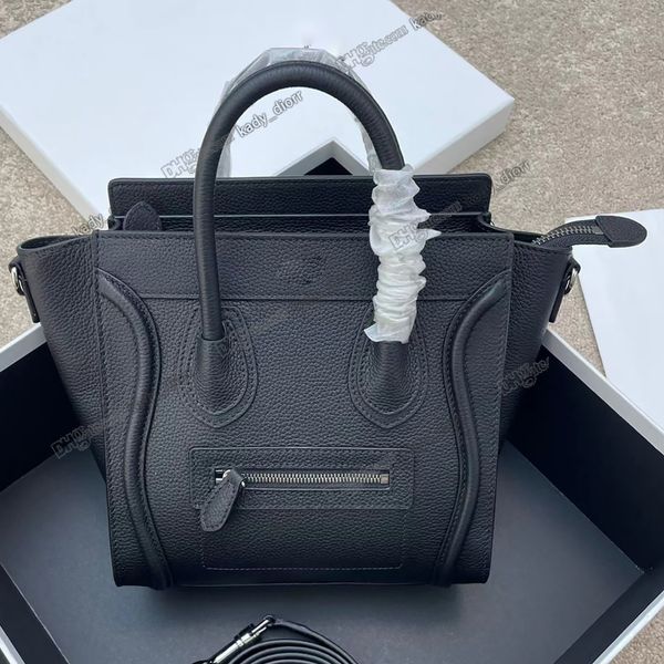 nano luggage bag suede lining smile face luxury designer crossbody shoulder bags women handbag handle tote real leather classic style purses
nano luggage bag suede lining smile face luxury designer crossbody shoulder bags women handbag handle tote real leather classic style purses