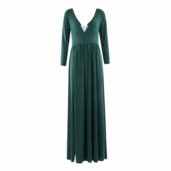 casual dresses holiday dress women pure color long sleeve deep v lady split flared wedding prom gown sundress autumn clothes b0x1#, Black;gray
casual dresses holiday dress women pure color long sleeve deep v lady split flared wedding prom gown sundress autumn clothes b0x1#, Black;gray