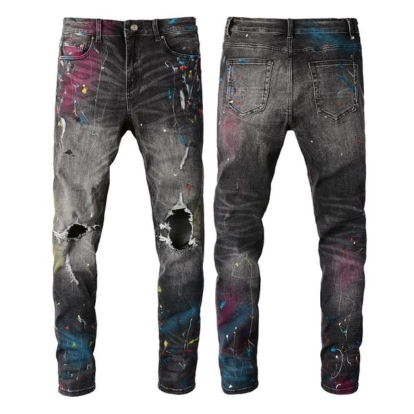 2021 mens jeans distressed motorcycle biker jean rock skinny slim ripped hole letter uality brand hip hop denim pants 5636, Blue
2021 mens jeans distressed motorcycle biker jean rock skinny slim ripped hole letter uality brand hip hop denim pants 5636, Blue