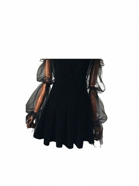 casual dresses french vintage women dress mesh splice slim a-line autumn slash neck high waist elegant evening party club female v8x1#, Black;gray
casual dresses french vintage women dress mesh splice slim a-line autumn slash neck high waist elegant evening party club female v8x1#, Black;gray
