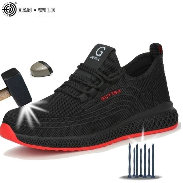 boots safety shoes with metal toe men immortal indestructible breathable sneakers shoe work steel 220913, Black
boots safety shoes with metal toe men immortal indestructible breathable sneakers shoe work steel 220913, Black