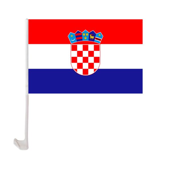 croatia car flag 30x45cm window clip croatian flags polyester uv protection car decoration banner with flagpole
croatia car flag 30x45cm window clip croatian flags polyester uv protection car decoration banner with flagpole
