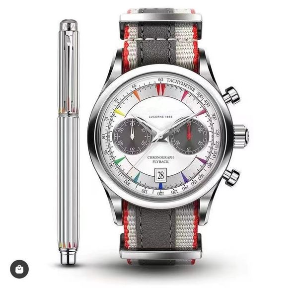 2022 the high-quality goods men luxury watches six stitches series all dials work mens quartz watch carlf brand clock fashion round shape, Slivery;brown
2022 the high-quality goods men luxury watches six stitches series all dials work mens quartz watch carlf brand clock fashion round shape, Slivery;brown