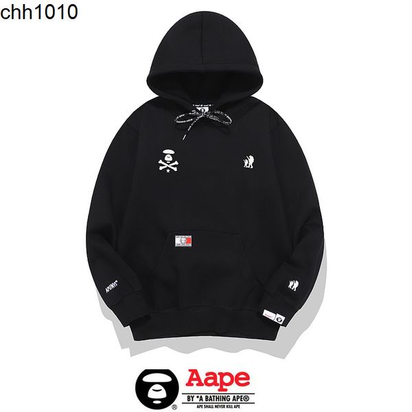 new men's wear autumn and winter aap plush sweater men's and women's hooded jacket ape head letter embroidered casual shirt a, Black
new men's wear autumn and winter aap plush sweater men's and women's hooded jacket ape head letter embroidered casual shirt a, Black