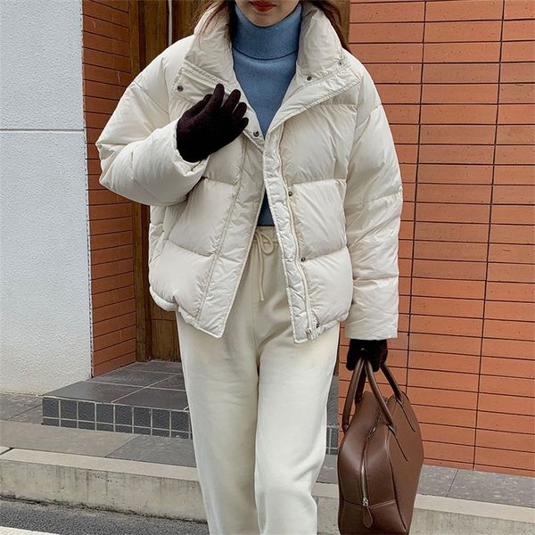 womens down parkas winter women stand collar slim light short down coat white duck down warm zipper jacket lady snow outwear 220914, Black
womens down parkas winter women stand collar slim light short down coat white duck down warm zipper jacket lady snow outwear 220914, Black