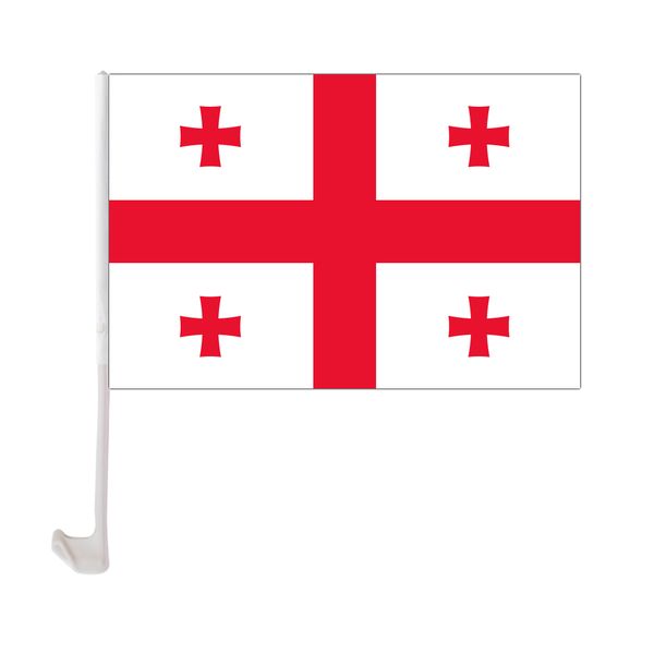 georgia car flag 30x45cm polyester uv protection window clip car decoration banner with flagpole
georgia car flag 30x45cm polyester uv protection window clip car decoration banner with flagpole