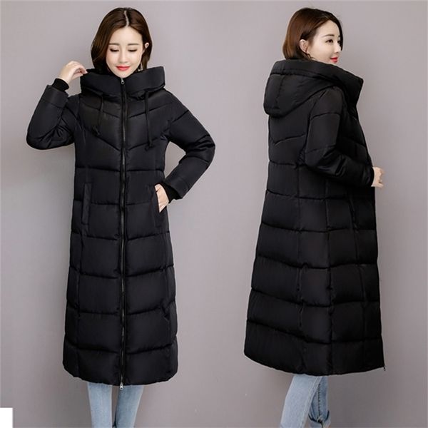 women's down parkas women's winter coats long section warm down basic jacket coat fashion slim outwear female korean large size ja, Black
women's down parkas women's winter coats long section warm down basic jacket coat fashion slim outwear female korean large size ja, Black